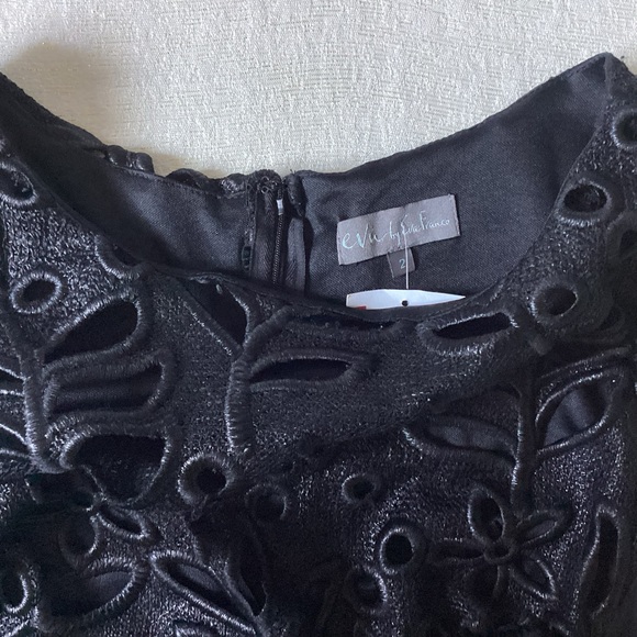 Eva Franco Jamila Dress - Black Vine Woman’s Size 2 New With Tags - Picture 4 of 16